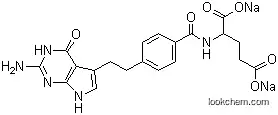 Molecular Structure of 150399-23-8 (Pemetrexed disodium)
